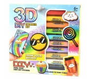 Kolorowe markery dla dzieci Robetoy do malowania 3D - 10 sztuk
