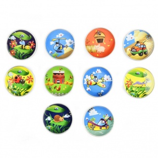 Metalowa gra zręcznościowa z kulkami Robetoy - Tin ball