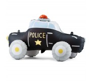 Stojący balon foliowy Party Deco - Wóz Policyjny 90 x 41 cm
