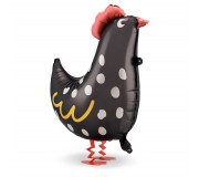 Balon foliowy Party Deco - Kogut 48 x 60 cm