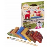 Zestaw farb z pędzelkiem Natural Earth DISCOVERY 6 szt.