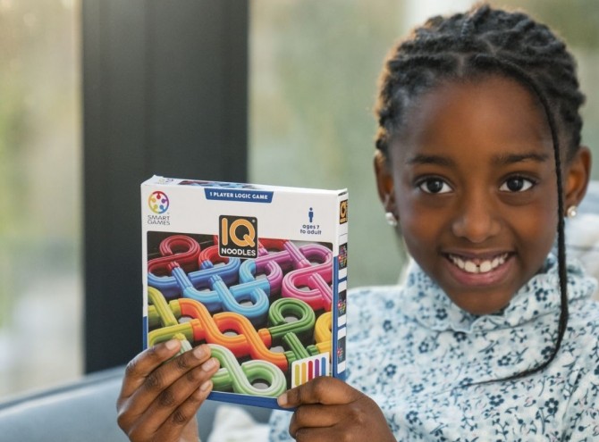 Gra logiczna Łamigłówka dla jednej osoby Smart Games - IQ Noodles (ENG)