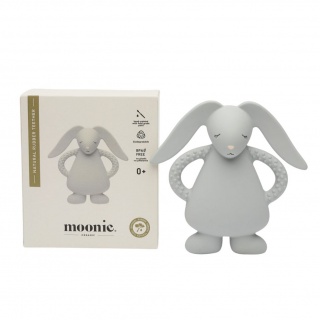 Gryzak z naturalnego kauczuku Moonie - Silver