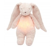 Szumiący królik z lampką Organic Moonie 2.0 - Rose