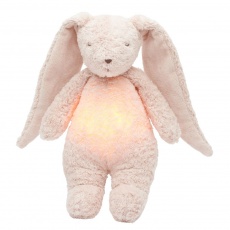 Szumiący królik z lampką Organic Moonie 2.0 - Rose