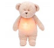 Szumiący miś z lampką Organic Moonie 2.0 - Rose