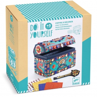 Zrób to sam Djeco - Szkatułka z kluczykiem