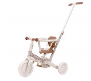 Rowerek trójkołowy 4w1 z rączką Little Dutch - Sunny Flower