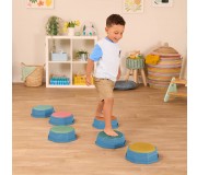Kamienie sensoryczne B. Toys 6 kolorowych pól sensorycznych