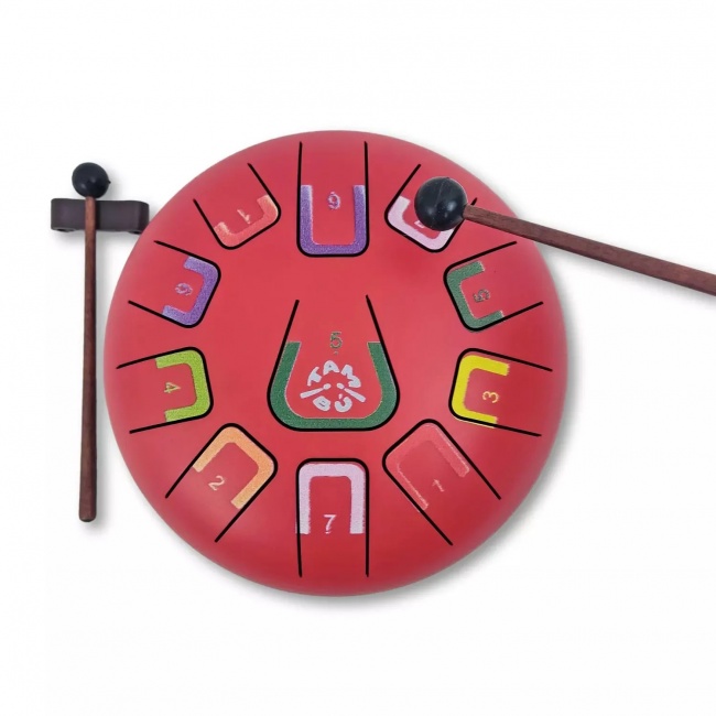 Bębenek językowy Tambu - Red Mat