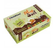 Piasek kinetyczny, 100% naturalny ChildGen - Magiczna gleba z warzywami 907g