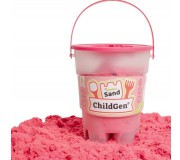 Piasek kinetyczny, 100% naturalny ChildGen - Różowy 500g
