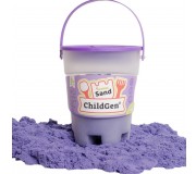 Piasek kinetyczny, 100% naturalny ChildGen - Fioletowy 500g