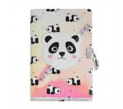 Pamiętnik holograficzny na kłódkę Miquelrius - Panda