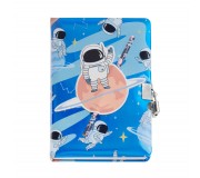 Pamiętnik holograficzny na kłódkę Miquelrius - Astronauta
