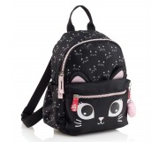 Mały plecak Miquelrius - Czarny Kot 5L