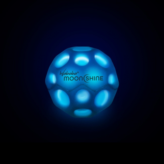 Świecąca piłeczka Waboba Moonshine - niebieska