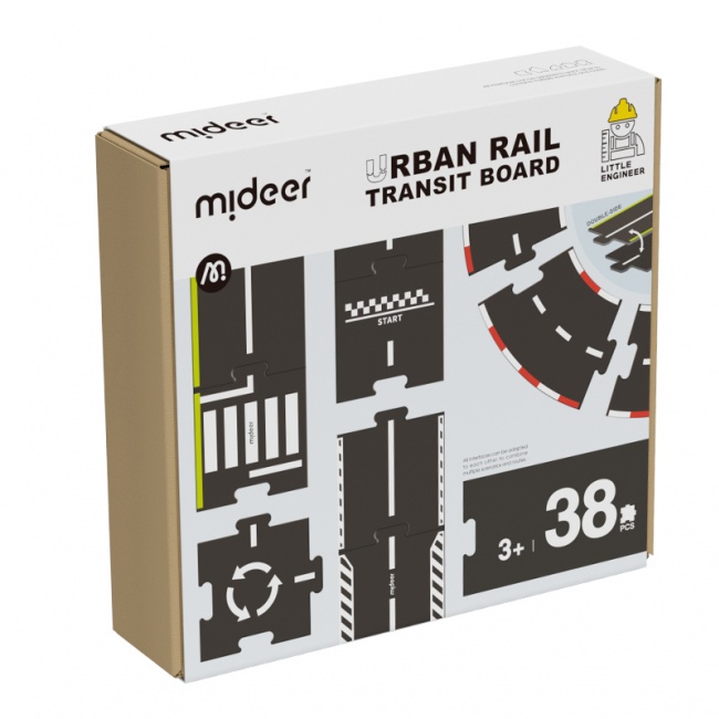 Puzzle tor wyścigowy mideer - 38 elementów
