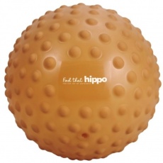 Duża piłka sensoryczna Find that Hippo 20 cm - Pomarańczowa