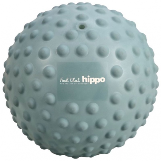 Duża piłka sensoryczna Find that Hippo 20 cm - Niebieska