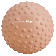 Duża piłka sensoryczna Find that Hippo 20 cm - Piaskowa