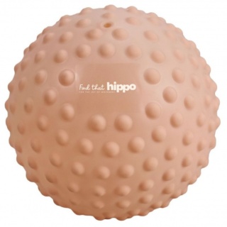 Duża piłka sensoryczna Find that Hippo 20 cm - Piaskowa