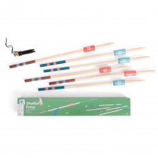 Drewniany zestaw rzut oszczepem BS Toys