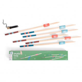 Drewniany zestaw rzut oszczepem BS Toys