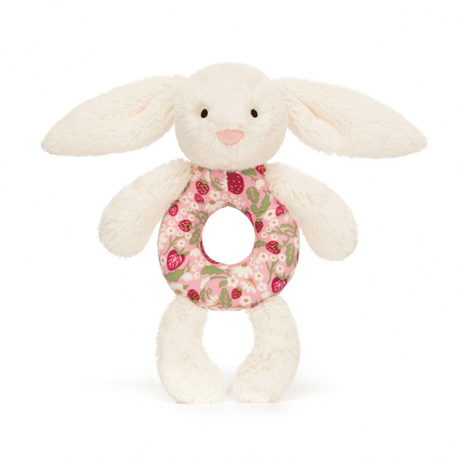 Grzechotka Króliczek Jellycat - Berry 18 cm
