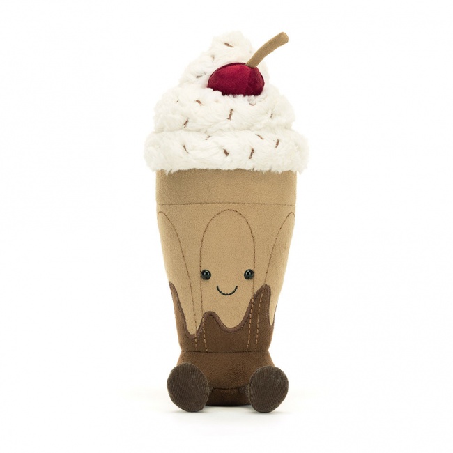 Pluszowy Zabawny Shake Czekoladowy Marin Jellycat 27 cm
