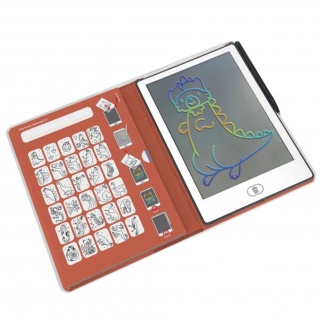 Podświetlany tablet do rysowania Kidydraw Mini Kidywolf - Dinozaury