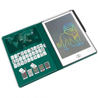 Podświetlany tablet do rysowania Kidydraw Mini Kidywolf - Zwierzęta dookoła świata