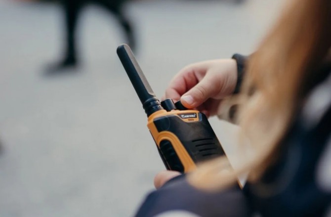 Zestaw krótkofalówek walkie talkie Kidywolf
