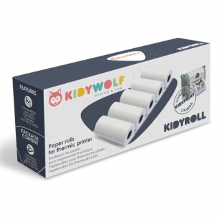 Rolki do aparatu Kidywolf - termiczne 5 szt.