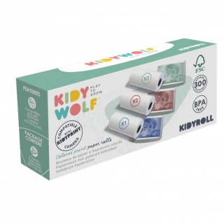 Rolki do aparatu Kidywolf - kolorowe 5 szt.