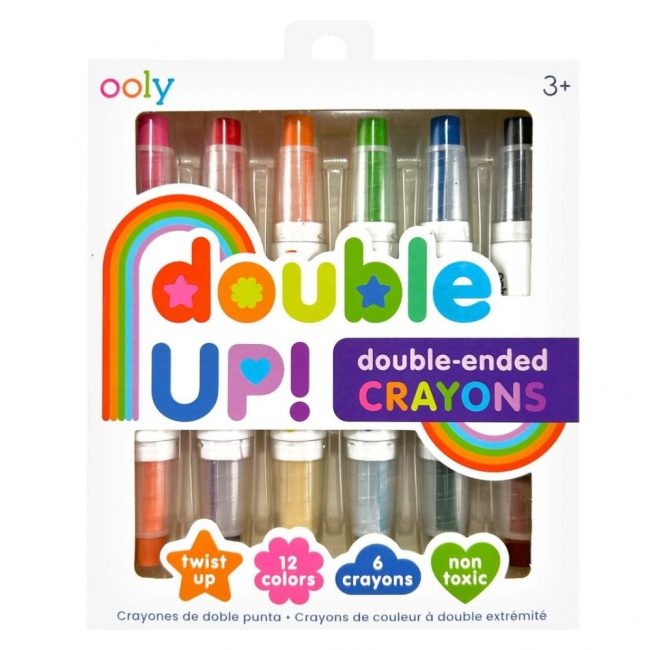 Kredki dwustronne Ooly - Double Up! 6 szt.