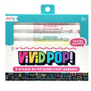 Markery Akrylowe Pastelowe Kolory Ooly - Vivid Pop 8 szt.
