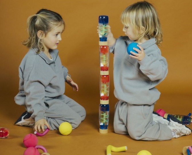 Butelka sensoryczna MOVE SPIRALA Petit Boum