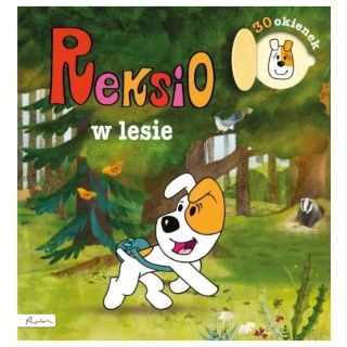 Książka "Reksio w lesie. Książka z okienkami" Wydawnictwo Papilon