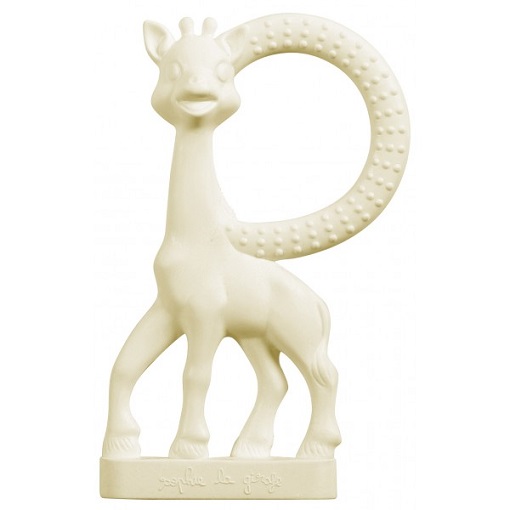 Zestaw Żyrafa Sophie i gryzak w kolorze kości słoniowej Vulli