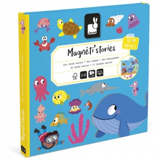 Magnetyczna układanka Magneti'stories Janod - Podwodny świat