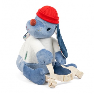 Miękki plecak przytulanka Lilliputiens - Piesek Jules 12 m+