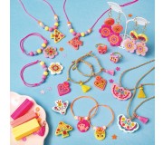 Zestaw kreatywny do tworzenia biżuterii dla przyjaciółek Janod - Klejnoty przyjaźni 8+