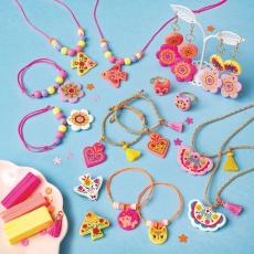 Zestaw kreatywny do tworzenia biżuterii dla przyjaciółek Janod - Klejnoty przyjaźni 8+