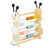 Drewniane liczydło Gąsienica Janod - Sweet Cocoon 18m+