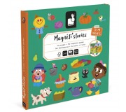 Magnetyczna układanka Magneti'stories Janod - W ogródku