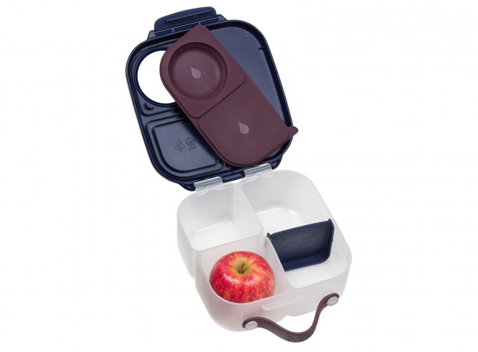 Otwarty lunchbox b.box Harry Potter – szczelne przegrody i miejsce na całe jabłko