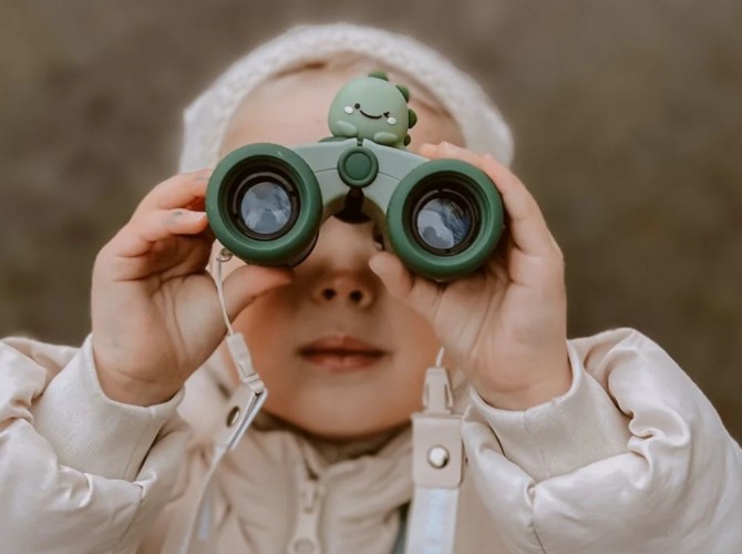 Lornetka do obserwacji The Zoofamily Zoo Eyes - Dinozaur dla dzieci 3 lata+