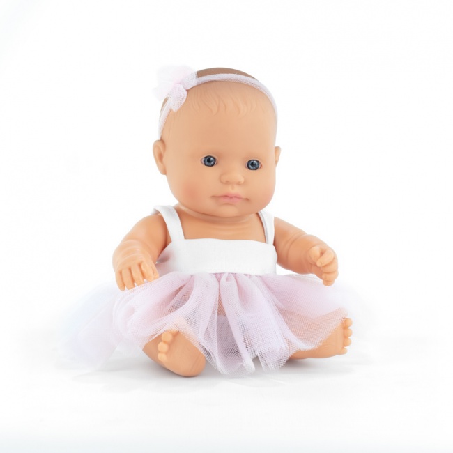 Lalka dziewczynka Miniland Baby Doll My Friends & Me - Europejka 21 cm