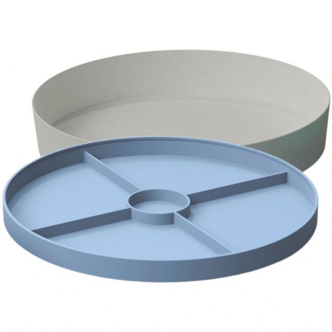 Tacka sensoryczna Play Tray 2w1 Jellystone - Soft Blue